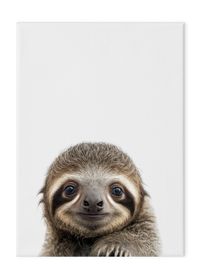 Wildlings Sloth Portrait