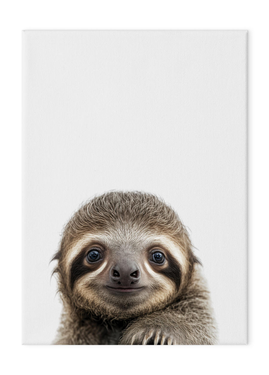 Wildlings Sloth Portrait