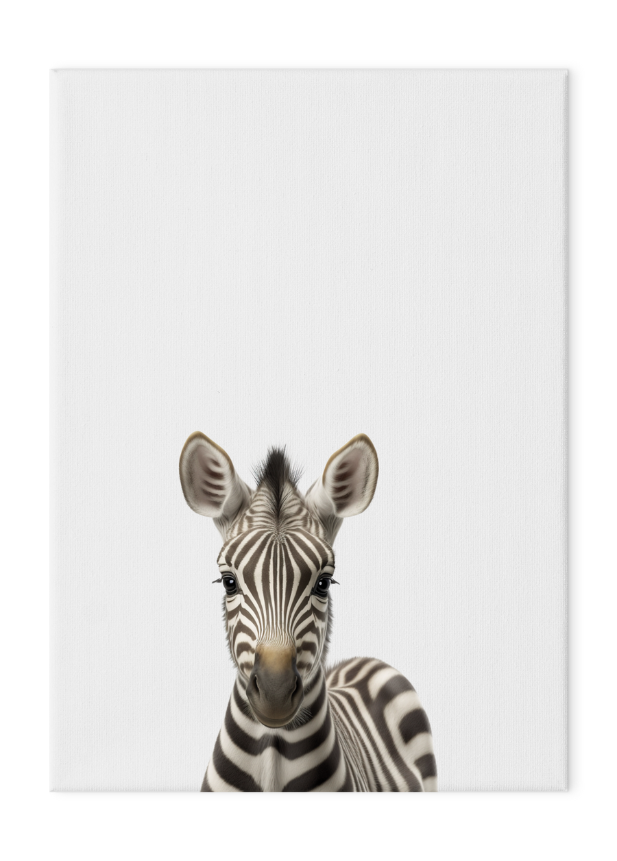 Wildlings Zebra Portrait