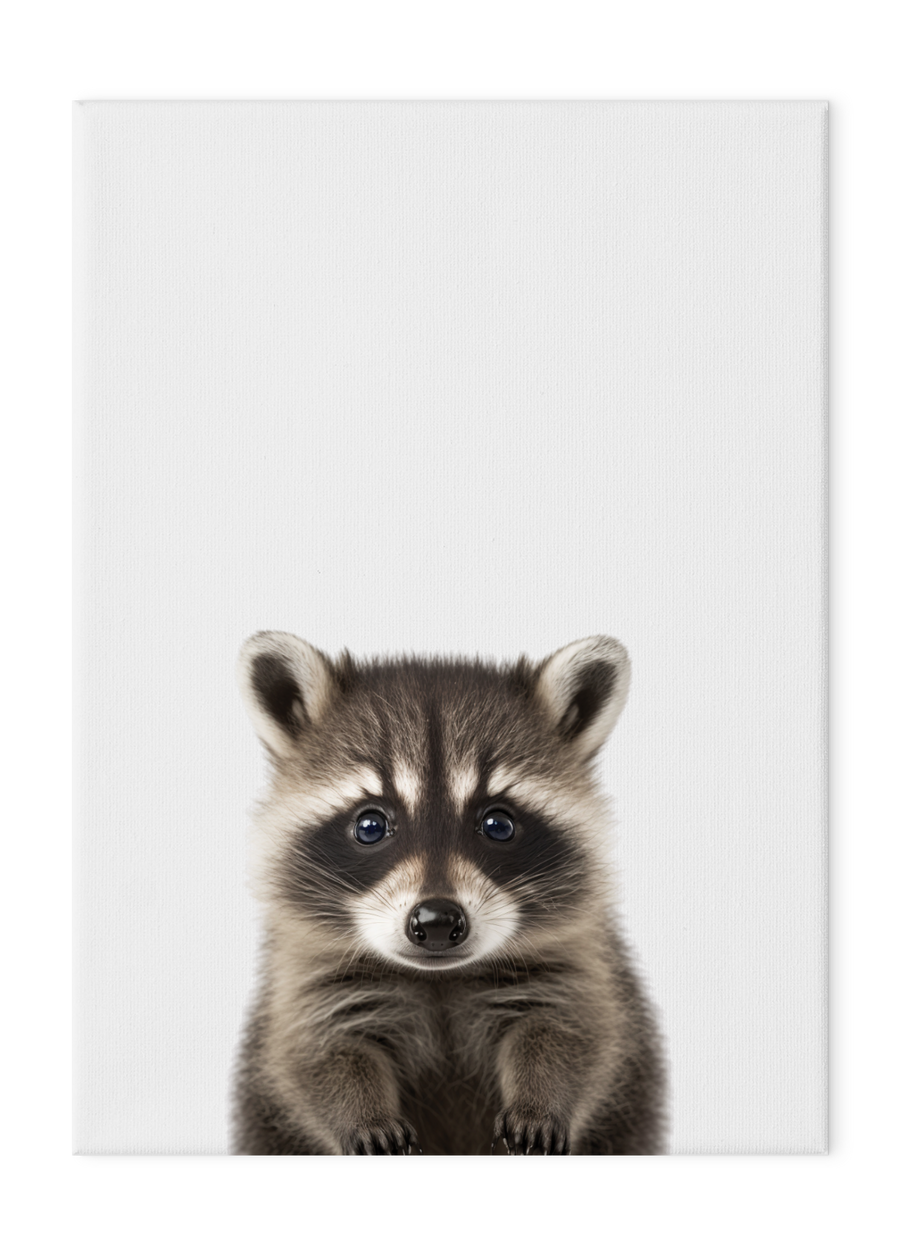 Wildlings Raccoon Portrait