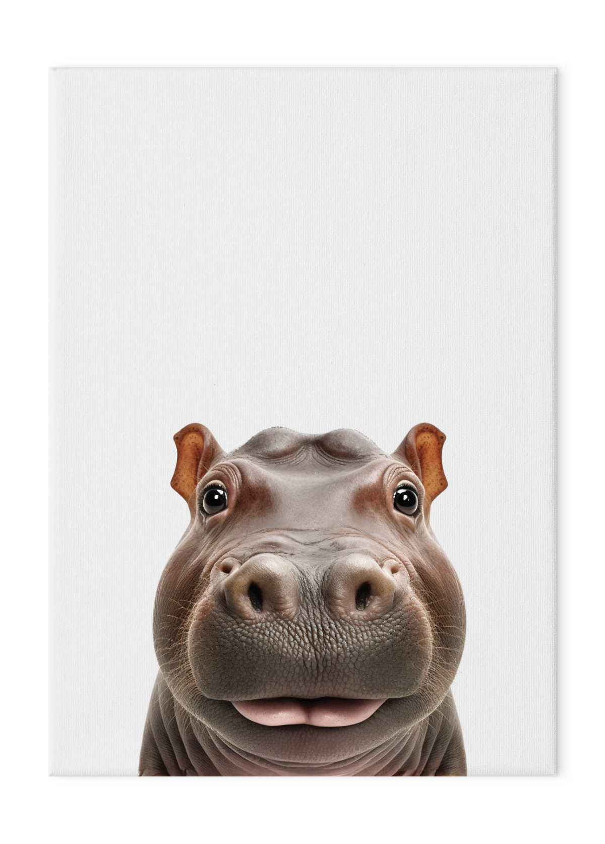 Wildlings Hippo Portrait