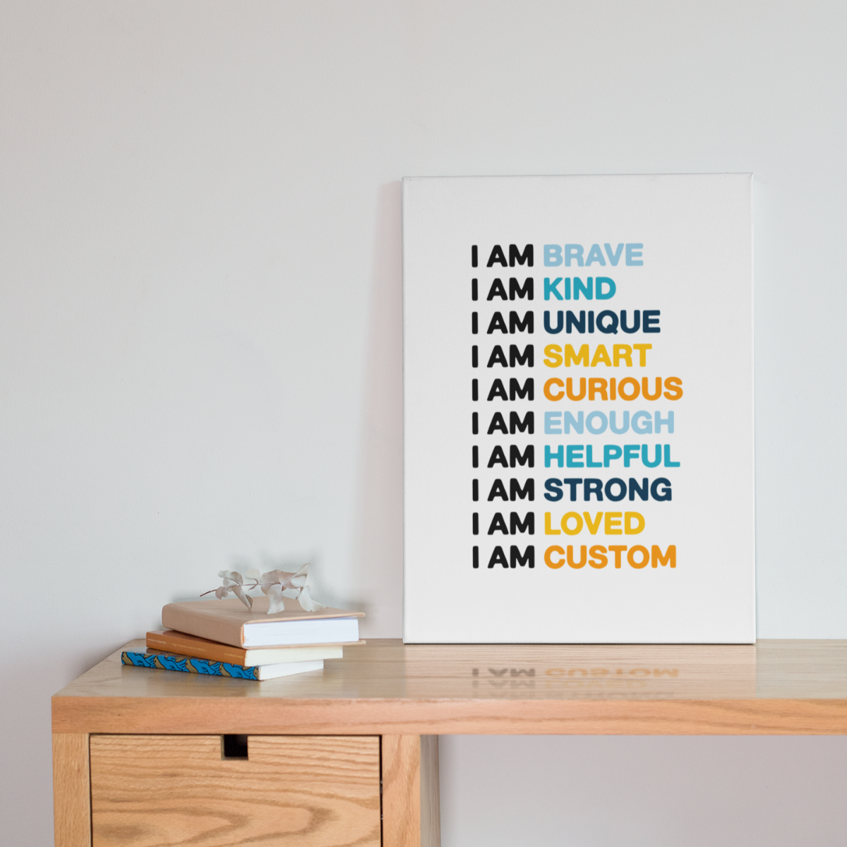Magic Mindset Bold Canvas Print