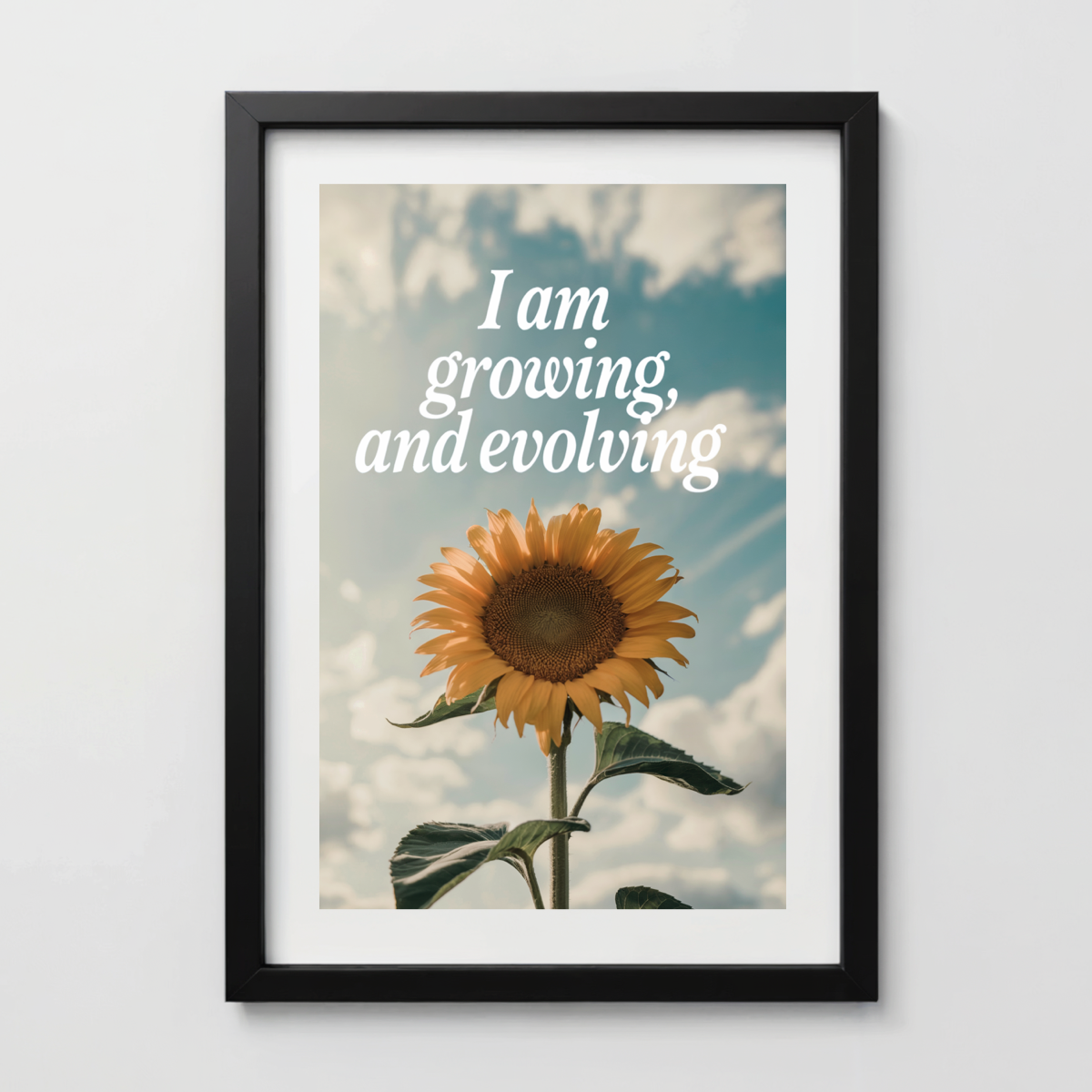 Sunlit Growth - Photo Affirmation