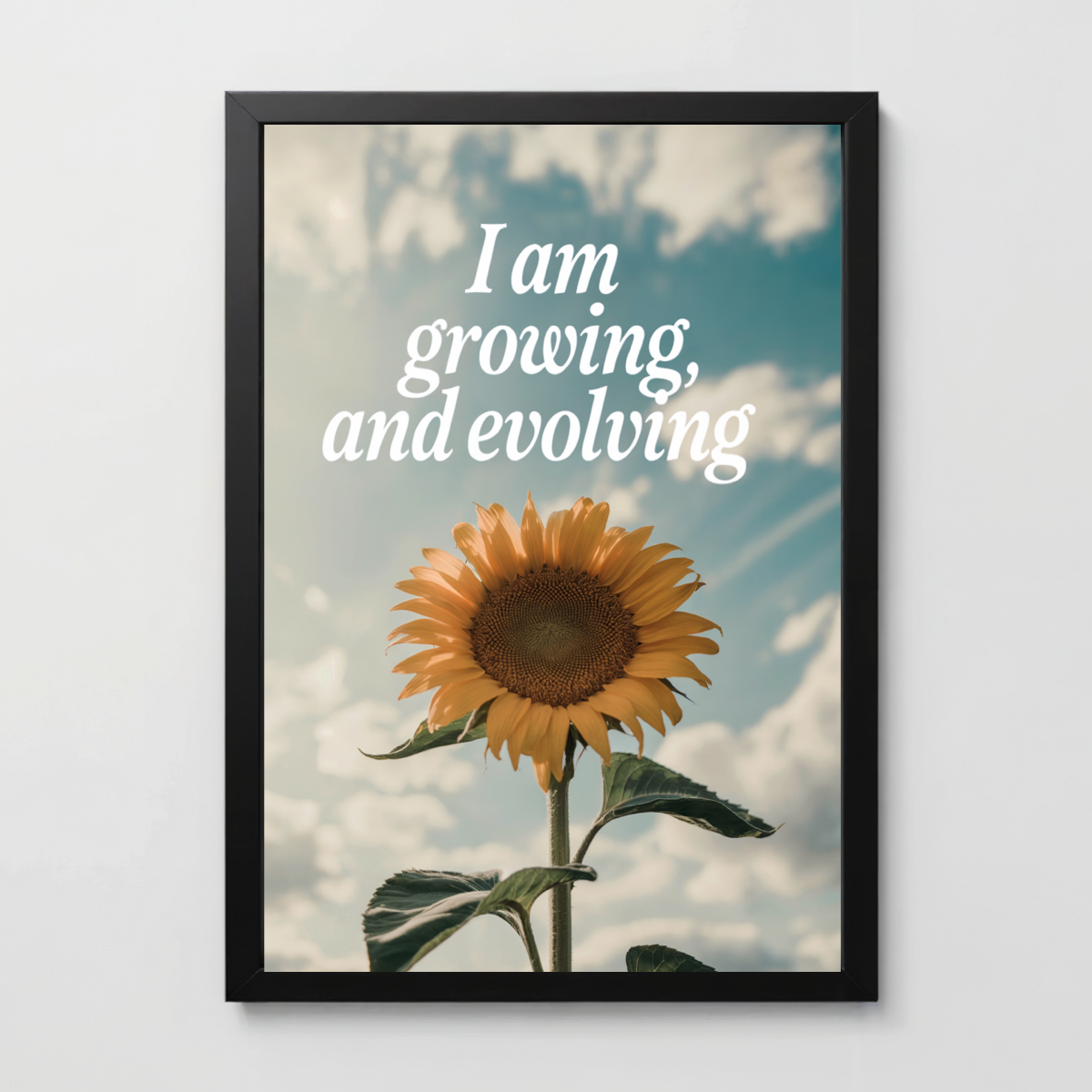 Sunlit Growth - Photo Affirmation