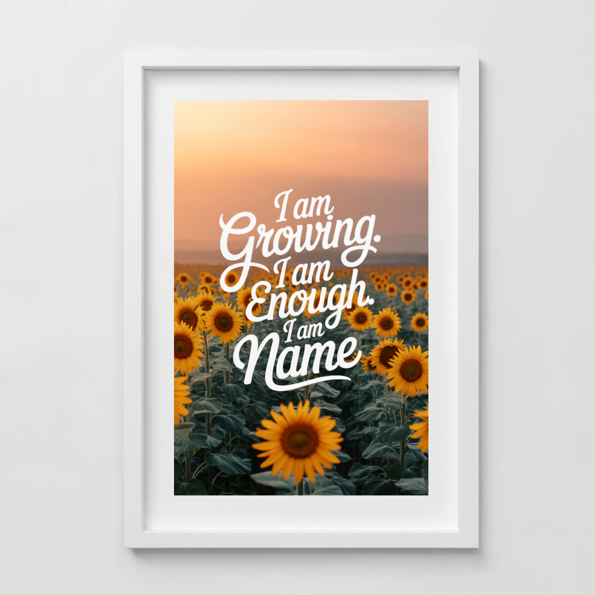 Rooted in Me - Custom Photo Affirmation