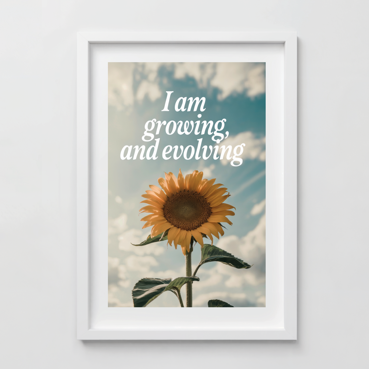 Sunlit Growth - Photo Affirmation
