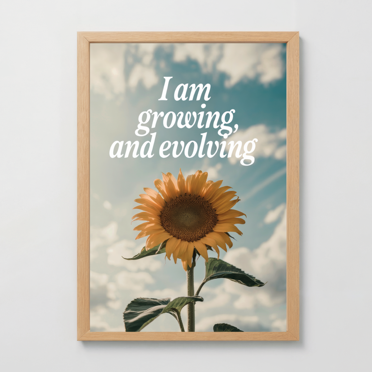 Sunlit Growth - Photo Affirmation