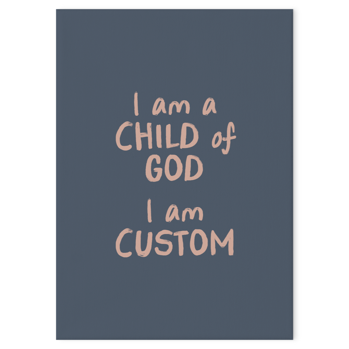 Mystic Child Custom Canvas