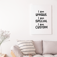 Mystic Mantra Custom Canvas