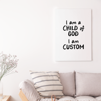 Mystic Child Custom Canvas