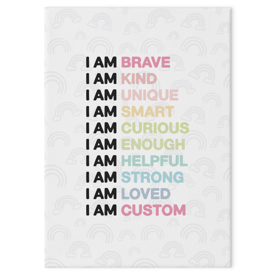 Magic Mindset Rainbows Canvas Print