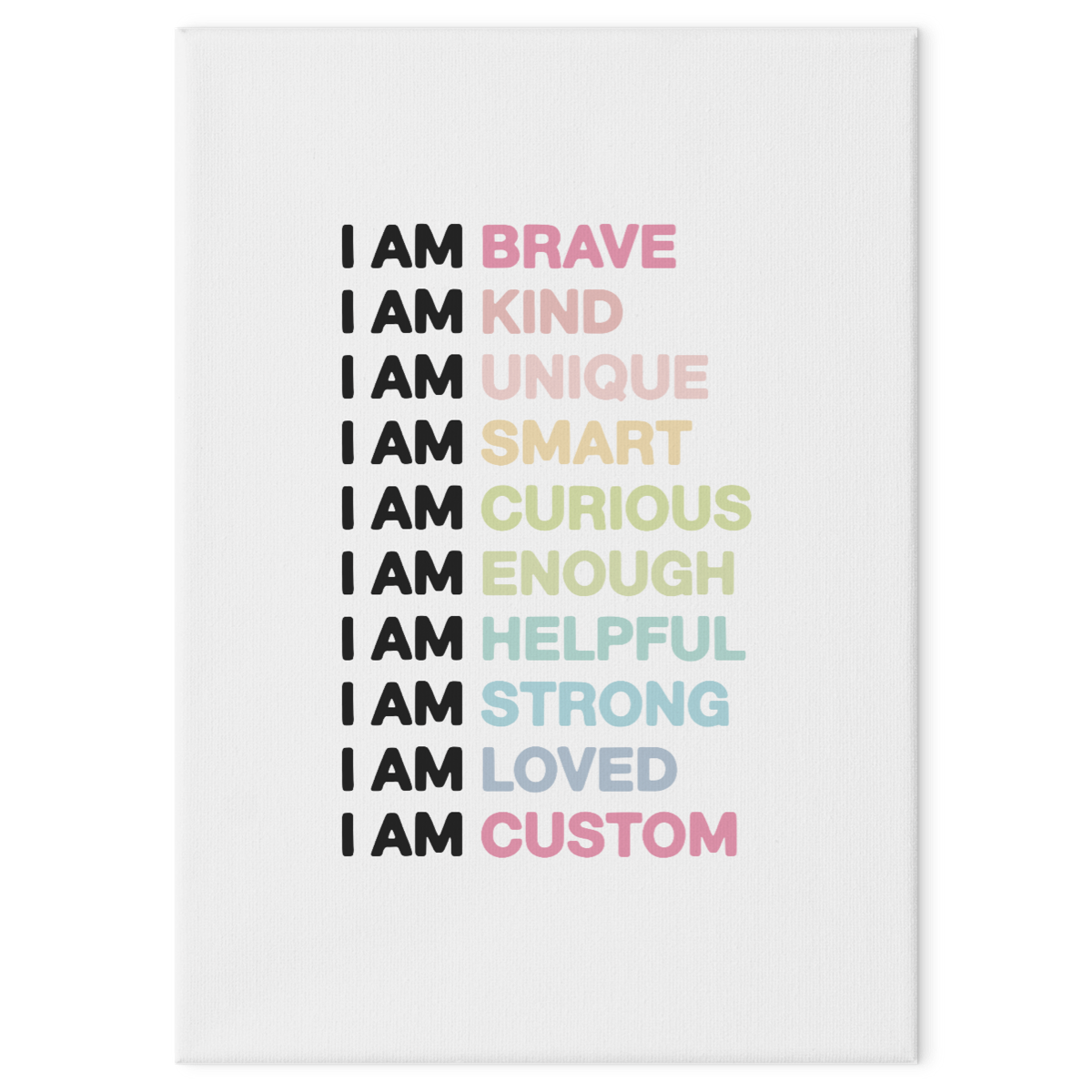 Magic Mindset Refreshed Canvas Print