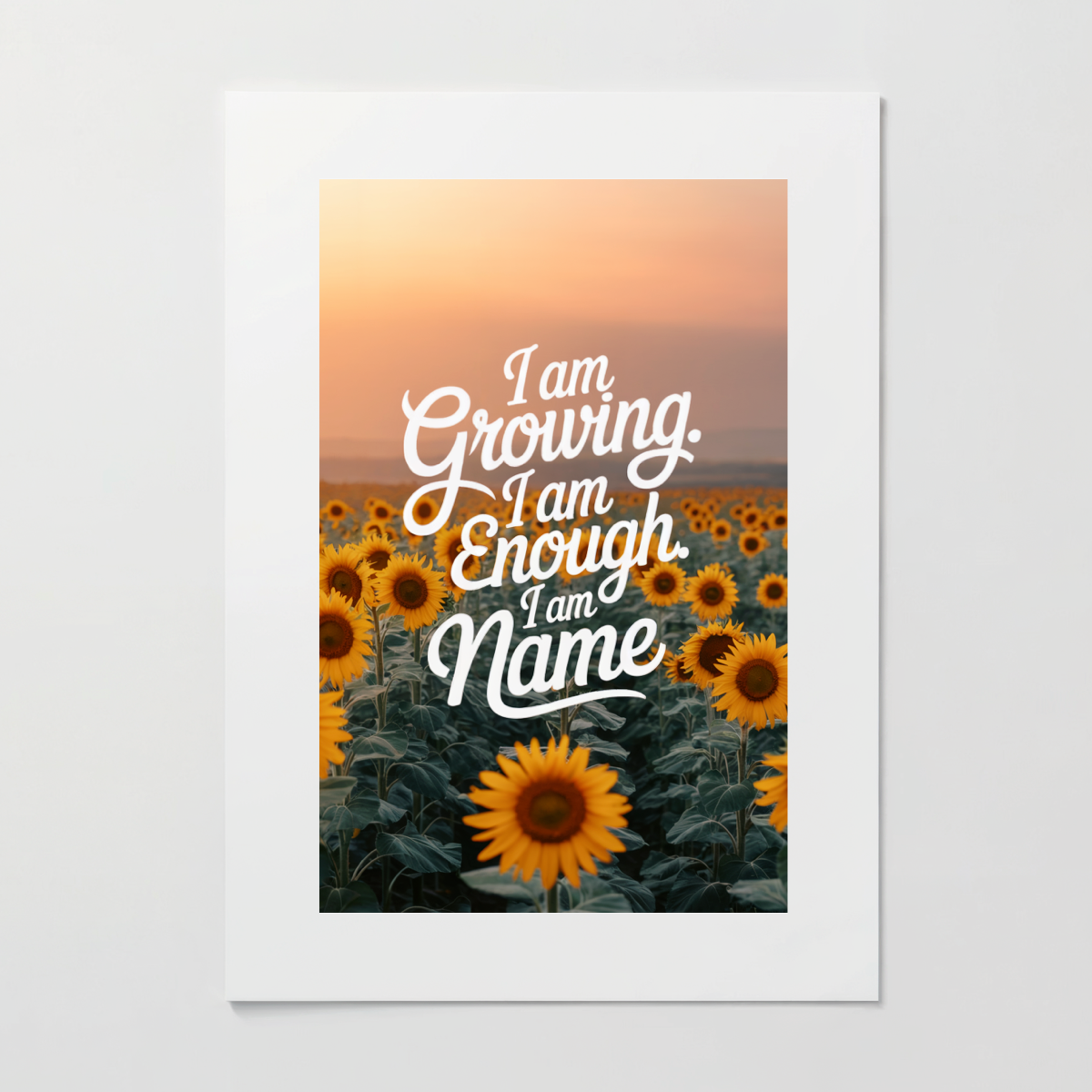 Rooted in Me - Custom Photo Affirmation