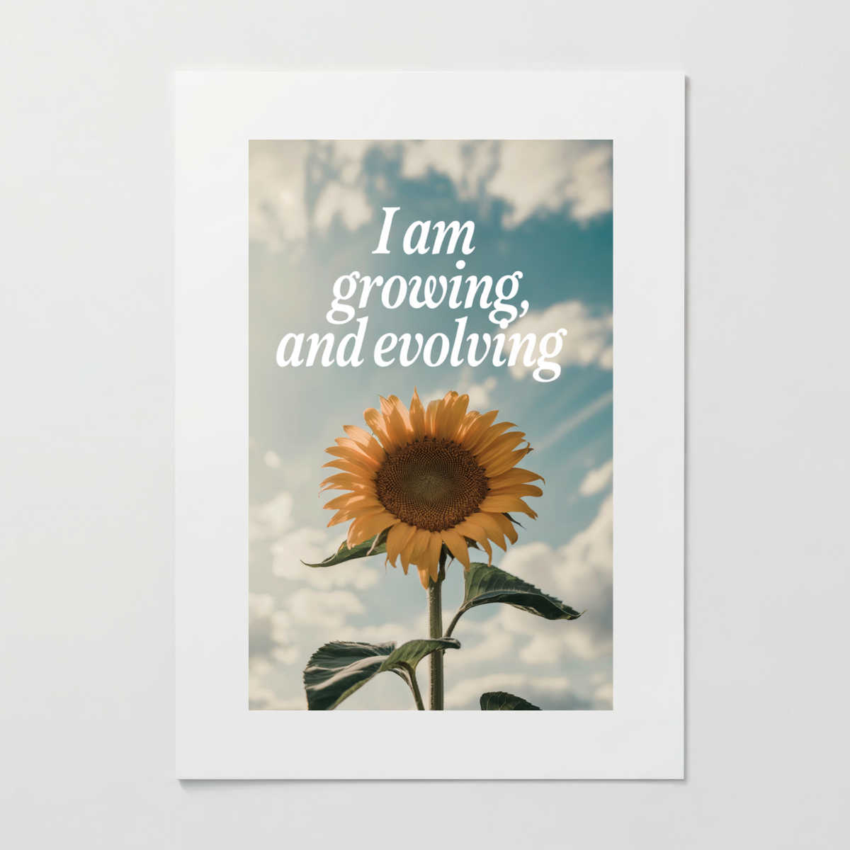 Sunlit Growth - Photo Affirmation